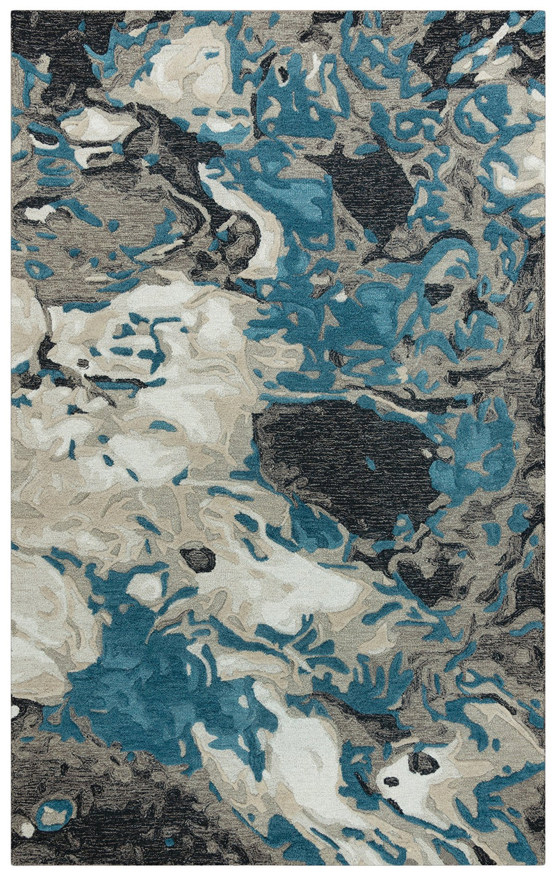 Connie Post Collection - Modern Blue 5' X 8'