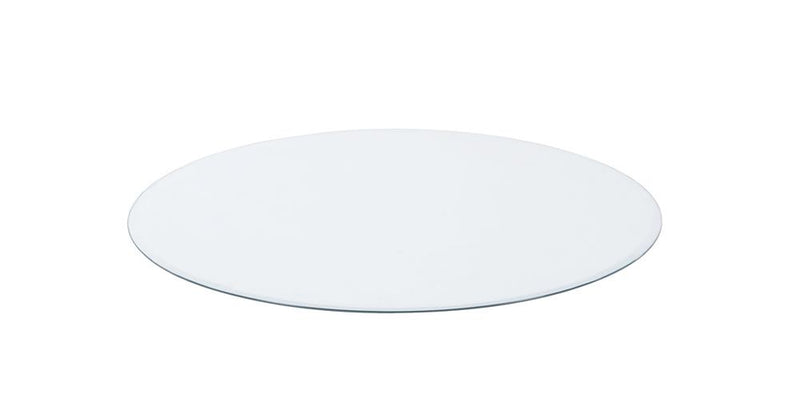 48″ Round Glass Table Top Clear