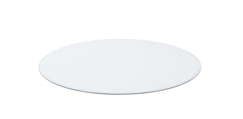 54″ Round Glass Table Top Clear