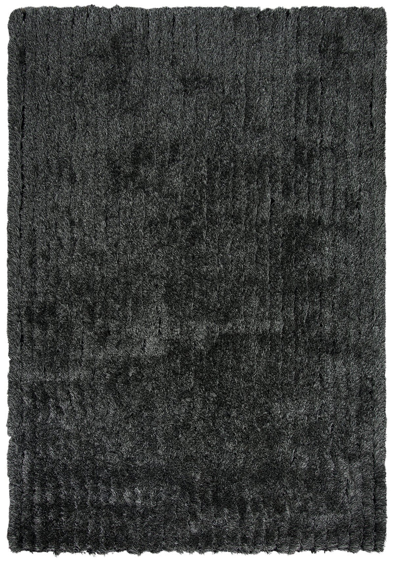 Dora Collection - Casual Black 5' X 7'