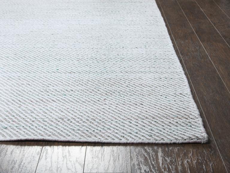 Ellington Collection - Casual Ivory & White 3' X 5'