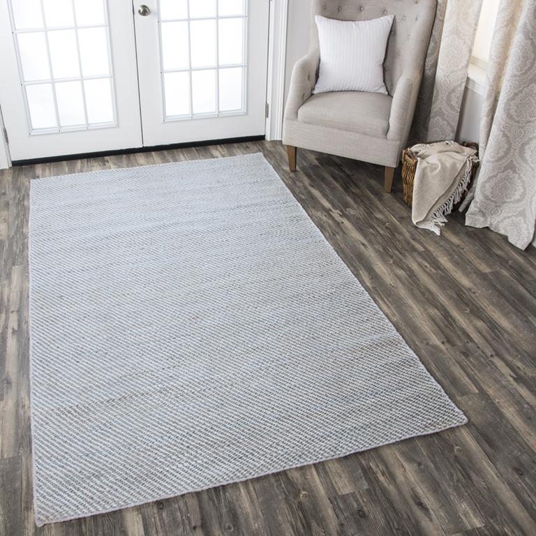 Ellington Collection - Casual Ivory & White 2' Runner