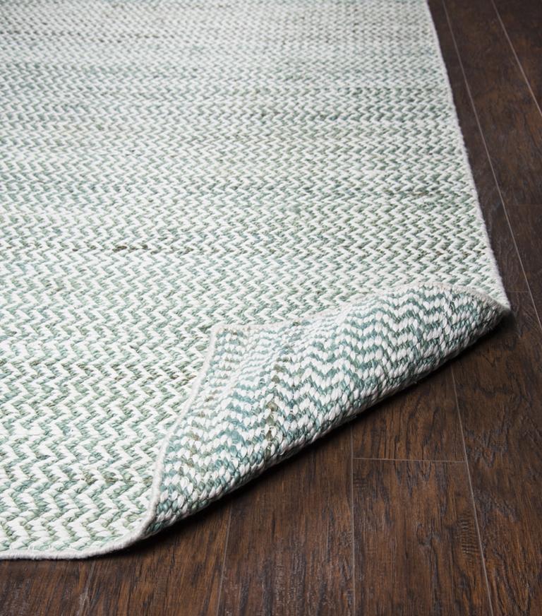Ellington Collection - Casual Ivory & White 5' X 8'