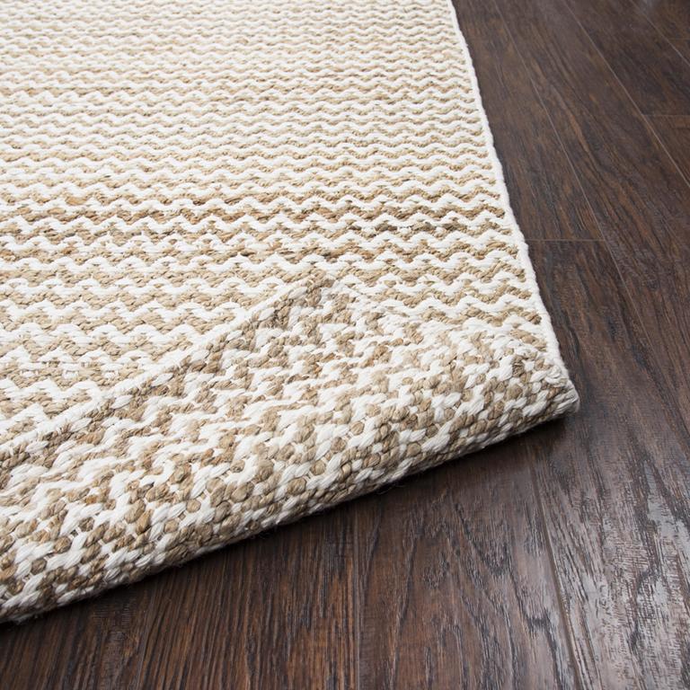 Ellington Collection - Casual Ivory & White 8' X 10'