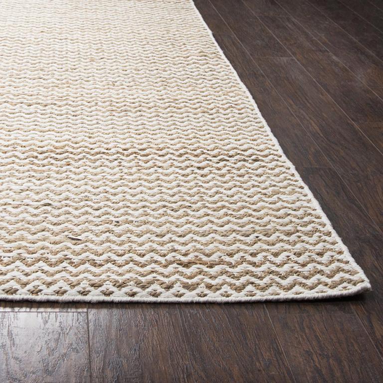 Ellington Collection - Casual Ivory & White 8' X 10'