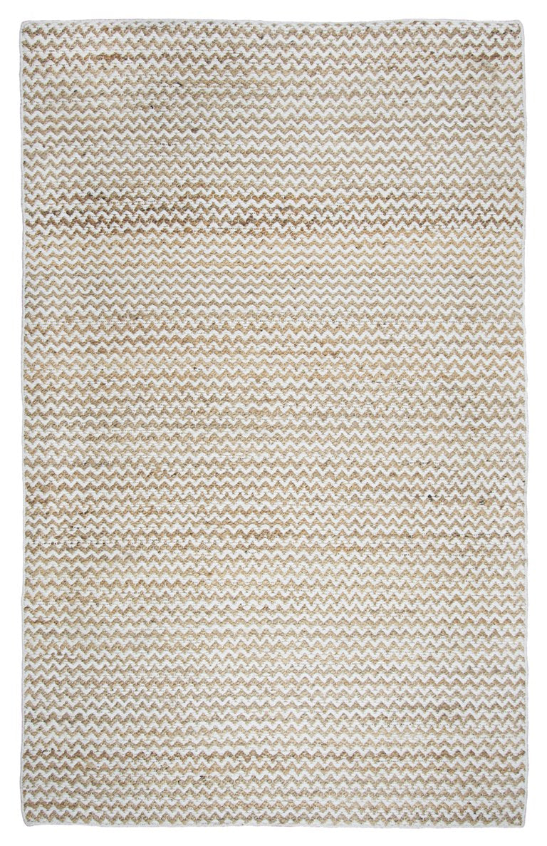 Ellington Collection - Casual Ivory & White 8' X 10'