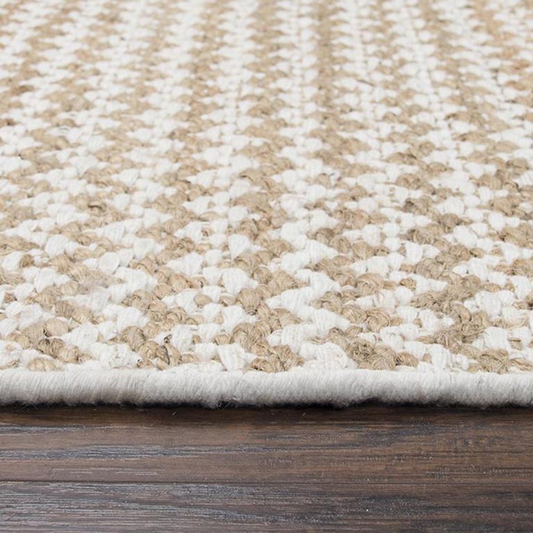 Ellington Collection - Casual Ivory & White 8' X 10'