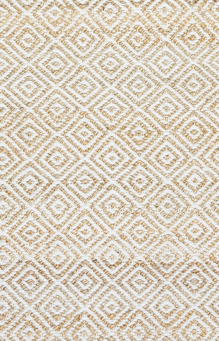 Ellington Collection - Casual Ivory & White 2' Runner