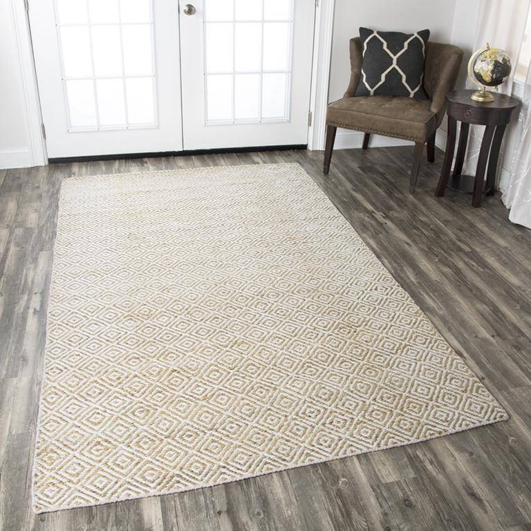 Ellington Collection - Casual Ivory & White 2' Runner