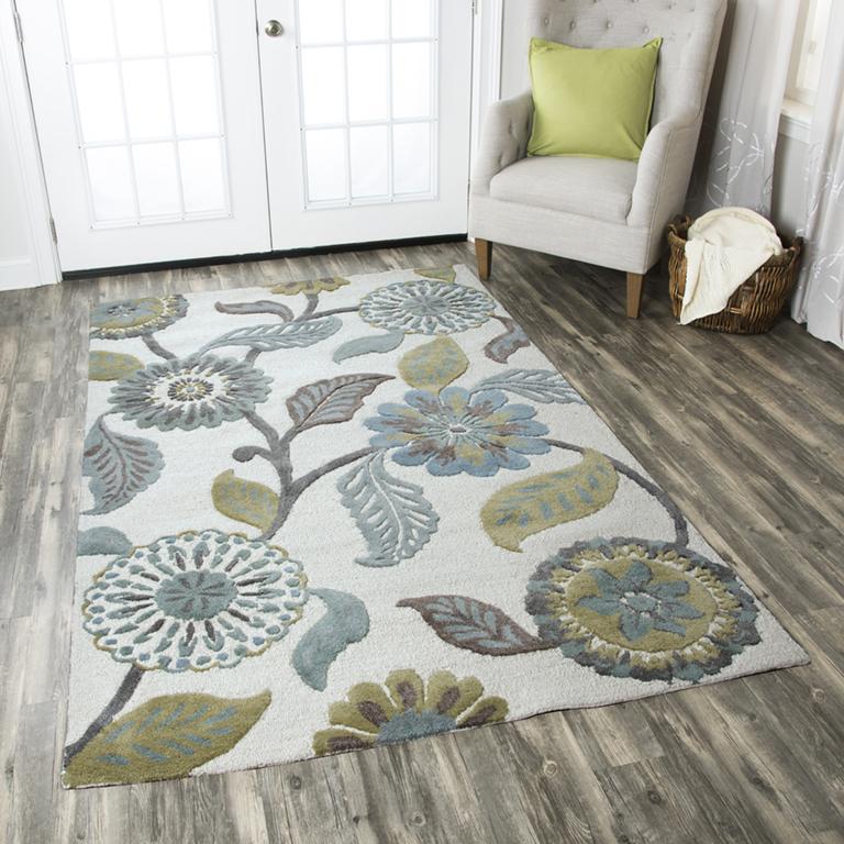 Eden Harbor Collection - Botanical Green 10' Round