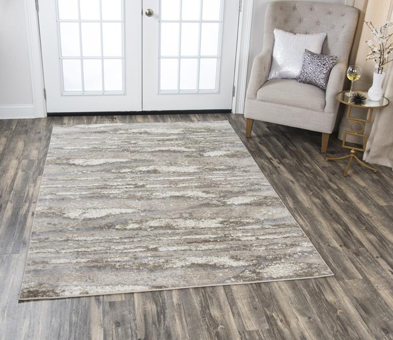 Encore Collection - Contemporary Brown 5' X 7'