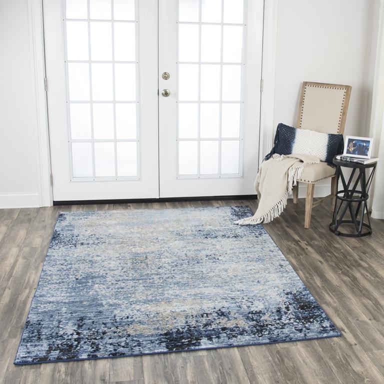 Encore Collection - Transitional Blue 5' X 7'