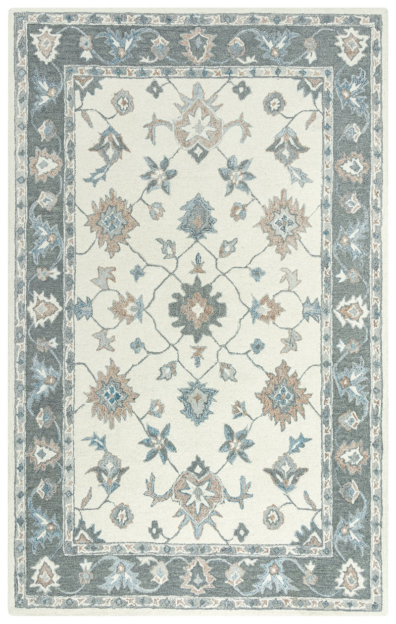 Essence Collection - Traditional Ivory & White 5' X 7'