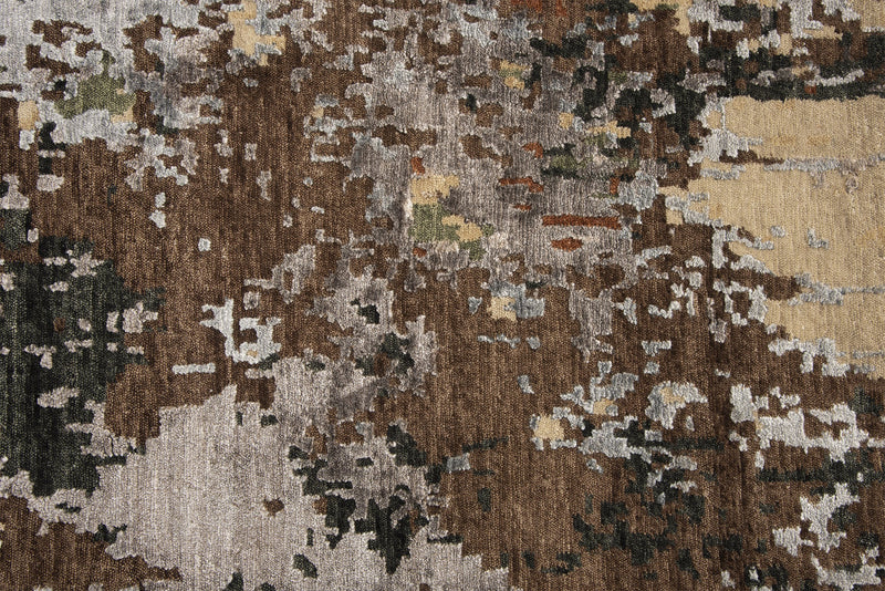Finesse Collection - Modern Brown 9' X 12'
