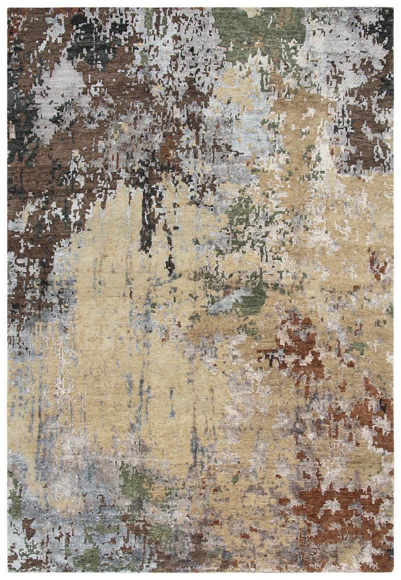 Finesse Collection - Modern Brown 9' X 12'