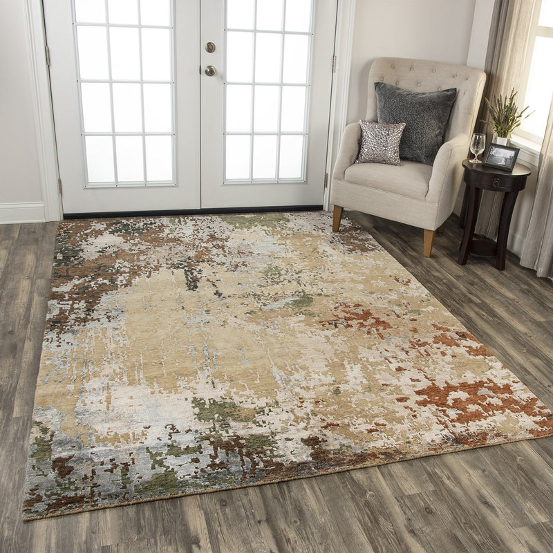 Finesse Collection - Modern Brown 9' X 12'