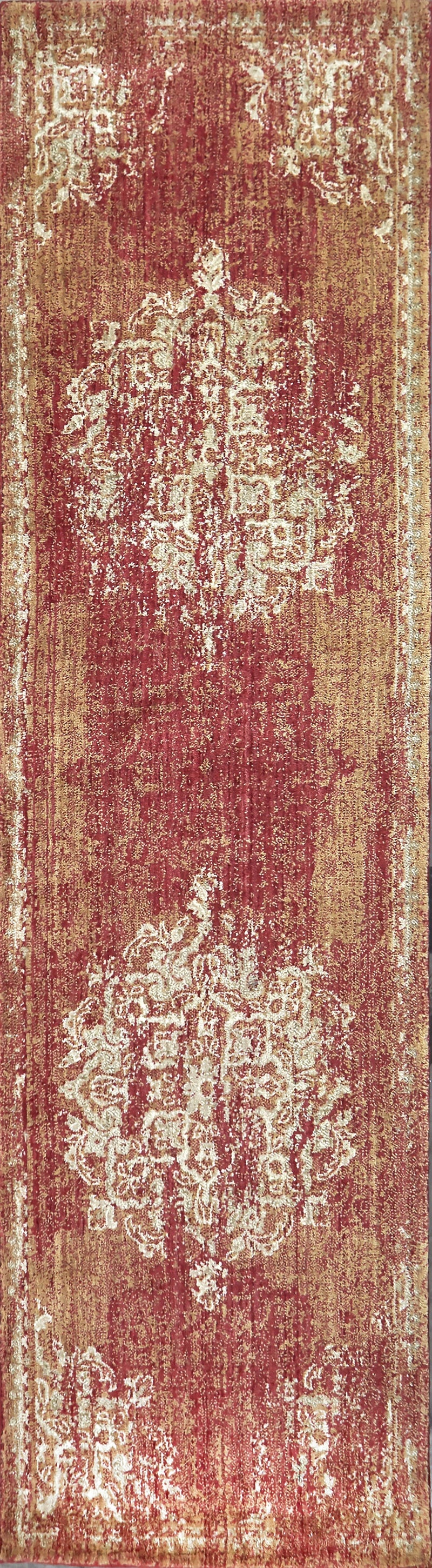 Gossamer Collection - Transitional Red 2' Runner