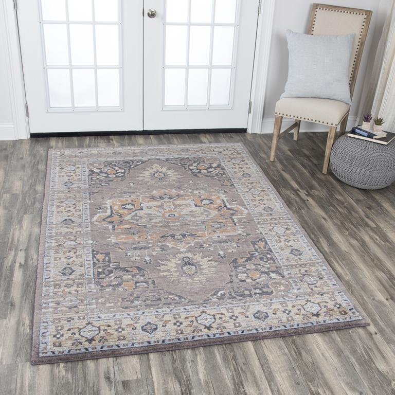 Gossamer Collection - Transitional Gray 5' X 8'