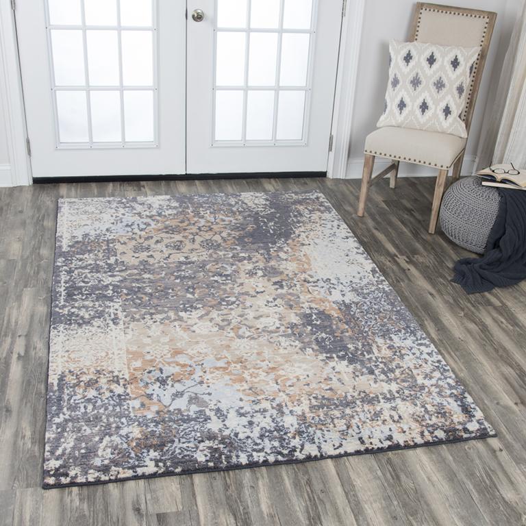 Gossamer Collection - Transitional Gray 5' X 8'