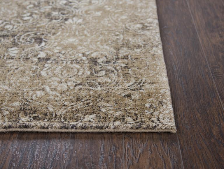 Gossamer Collection - Transitional Ivory & White 2' Runner