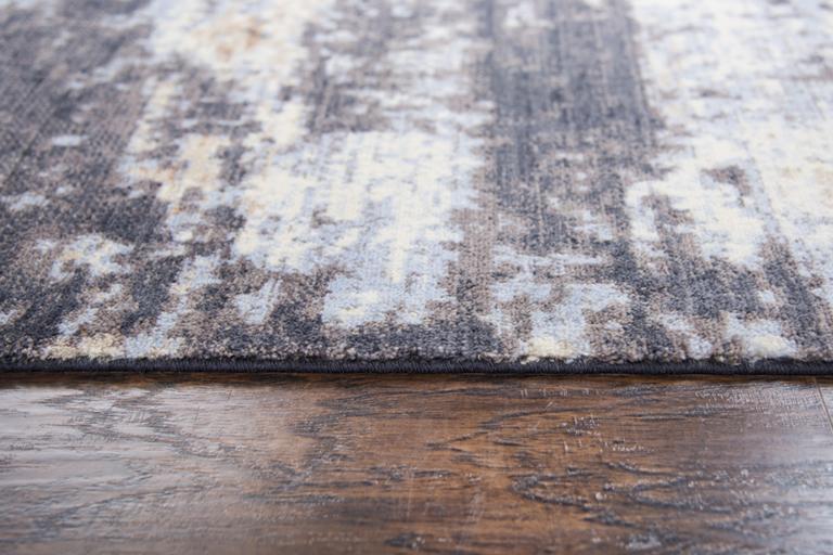 Gossamer Collection - Contemporary Gray 2' Runner