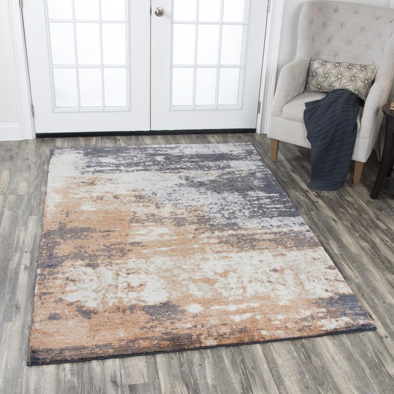 Gossamer Collection - Contemporary Gray 2' Runner