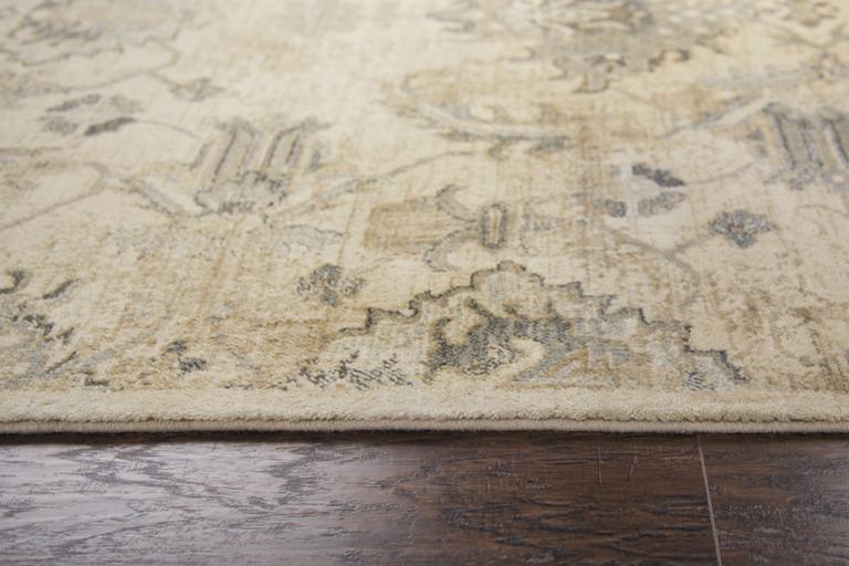 Gossamer Collection - Transitional Ivory & White 8' X 10'