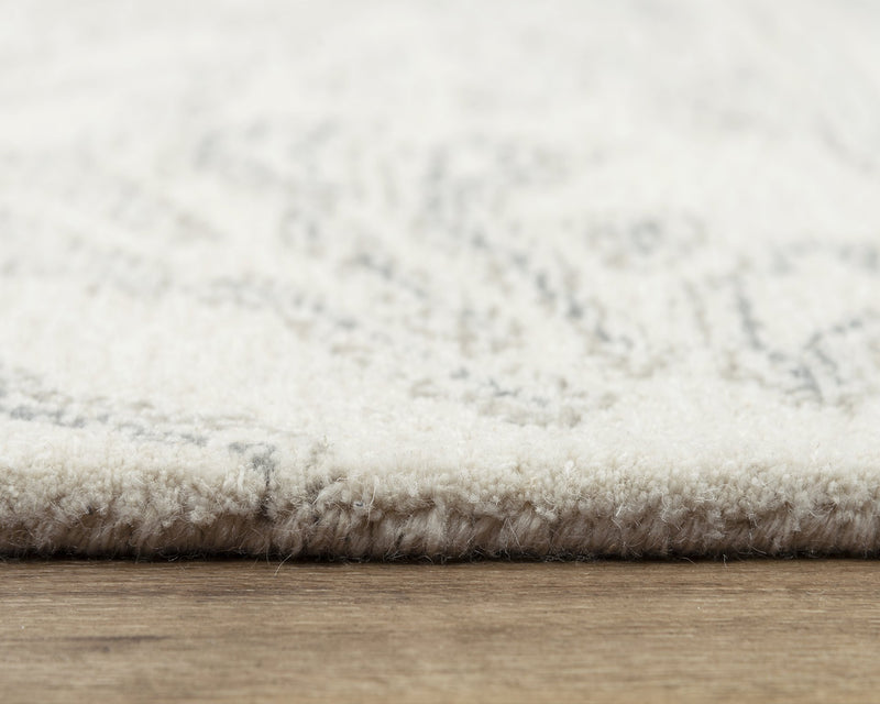 Harmony Collection -  Ivory & White 8' X 10'