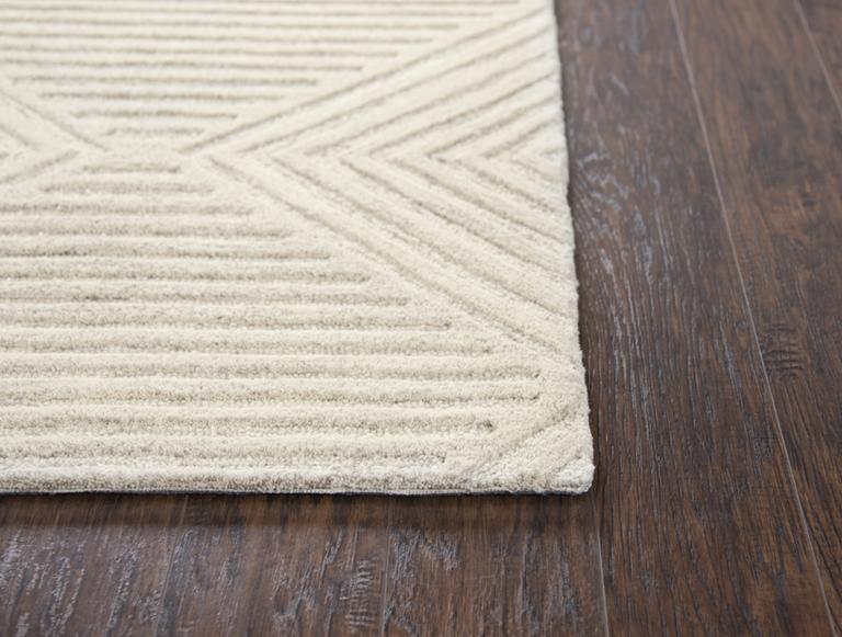 Idyllic Collection - Transitional Ivory & White 9' X 12'