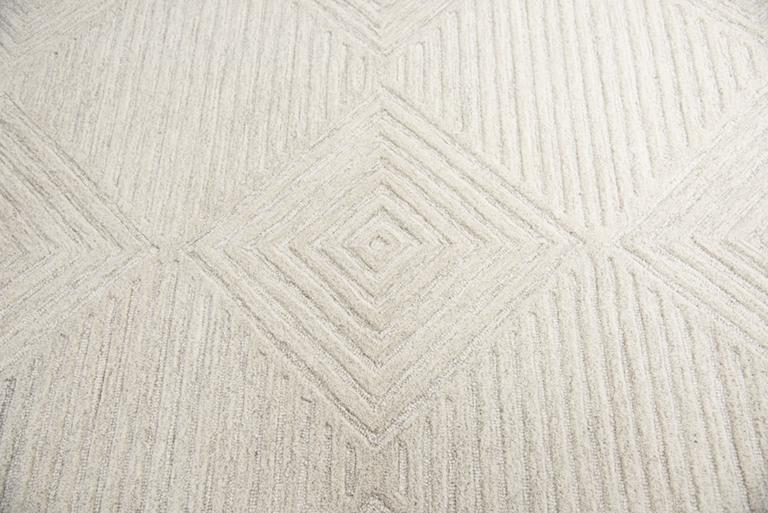 Idyllic Collection - Transitional Ivory & White 9' X 12'