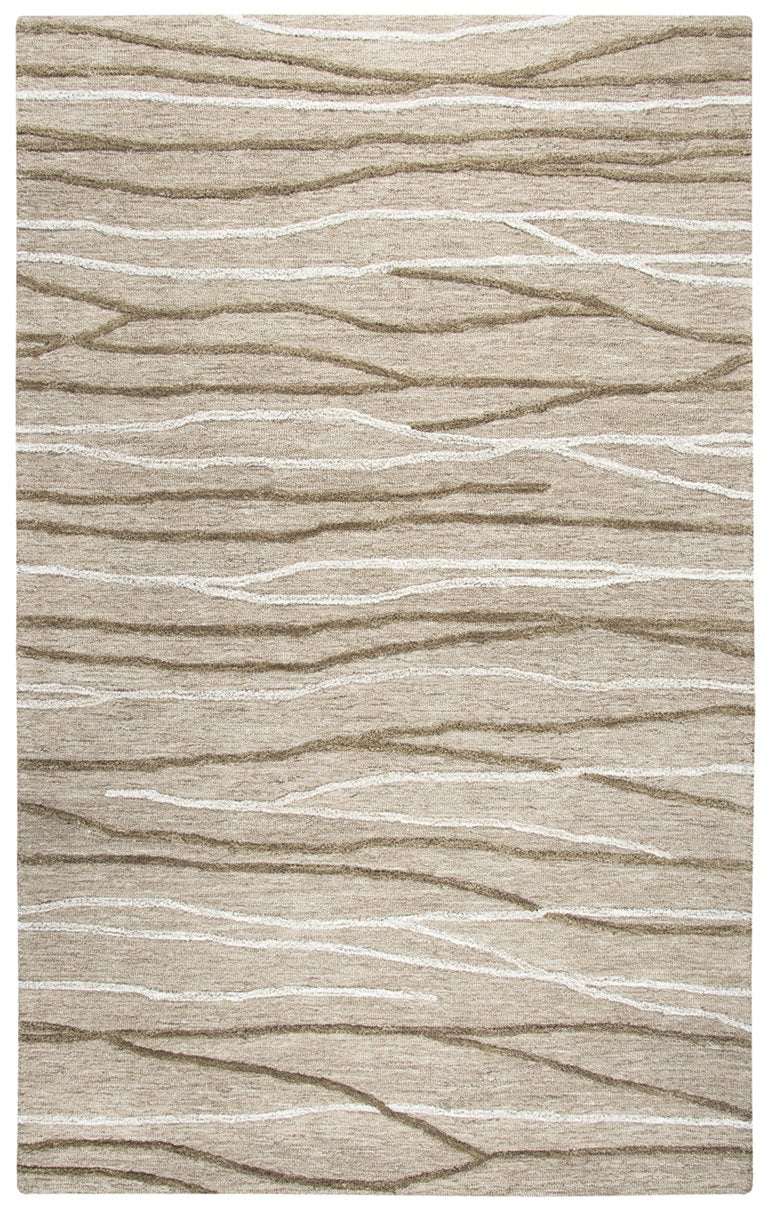 Idyllic Collection - Contemporary Ivory & White 2' Runner