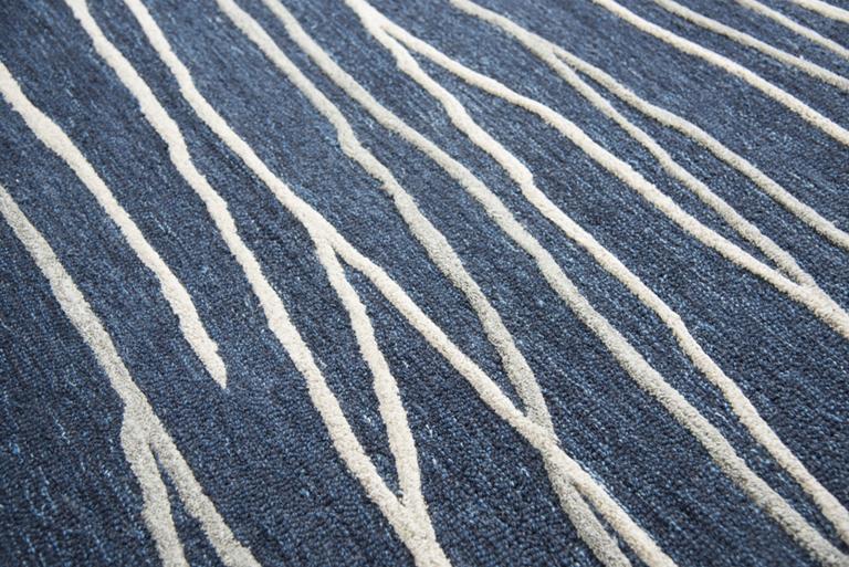 Idyllic Collection - Contemporary Blue 2' Runner