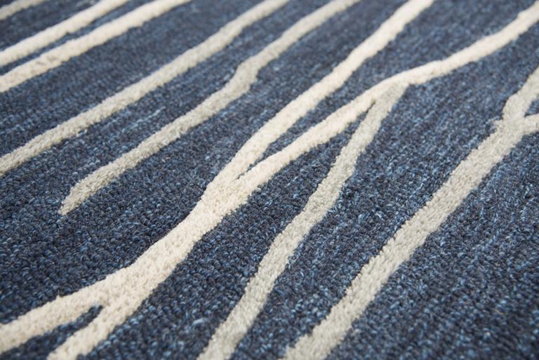 Idyllic Collection - Contemporary Blue 2' Runner