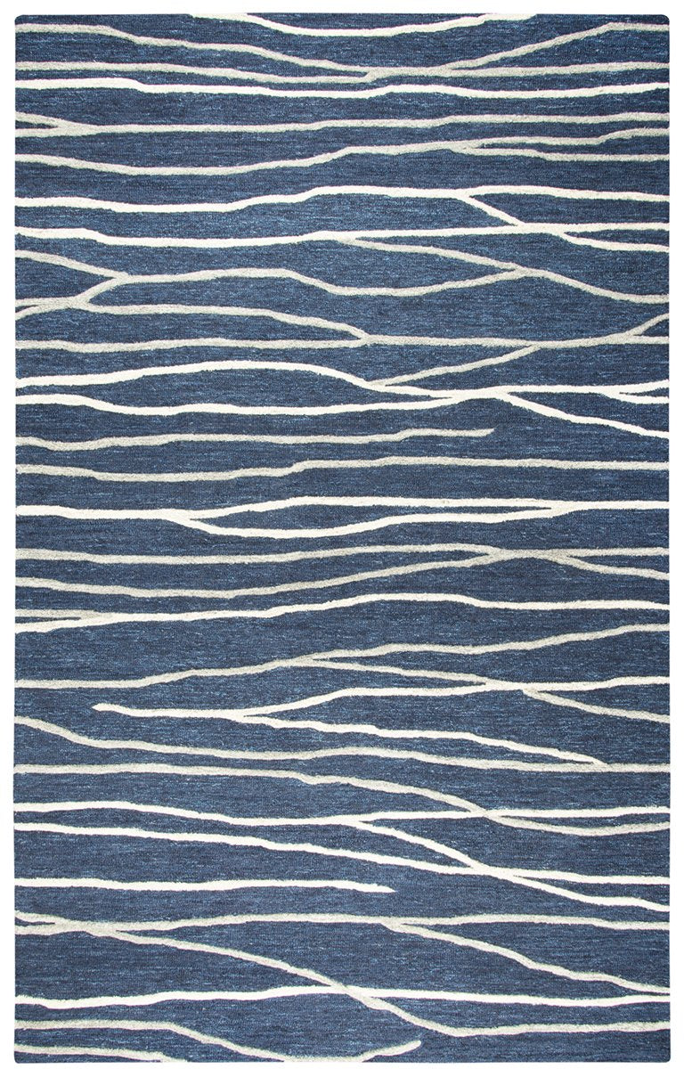 Idyllic Collection - Contemporary Blue 2' Runner
