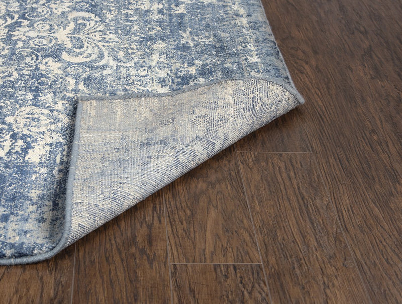 Impressions Collection - Transitional Blue 8' X 10'
