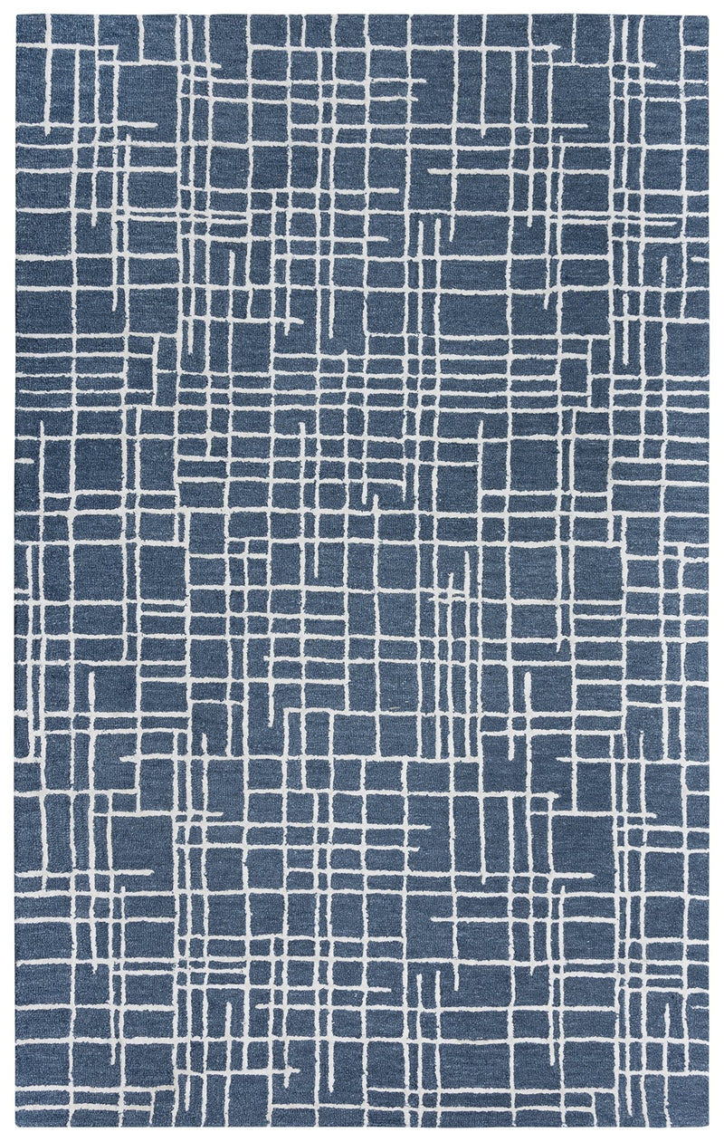 Jazz Collection - Modern Blue 5' X 7'