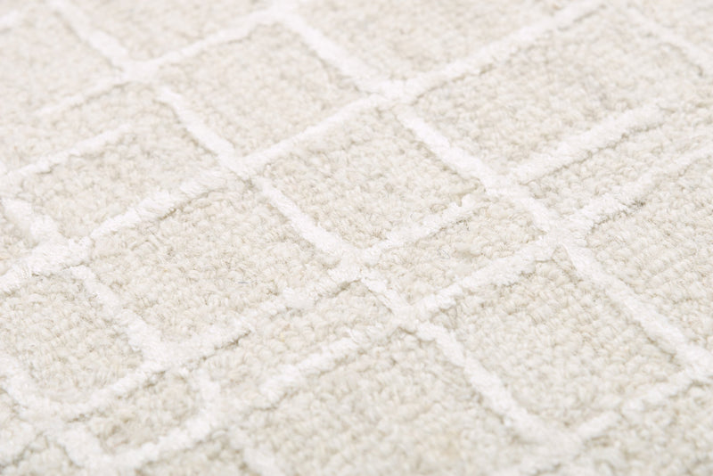 Jazz Collection - Modern Ivory & White 8' X 10'