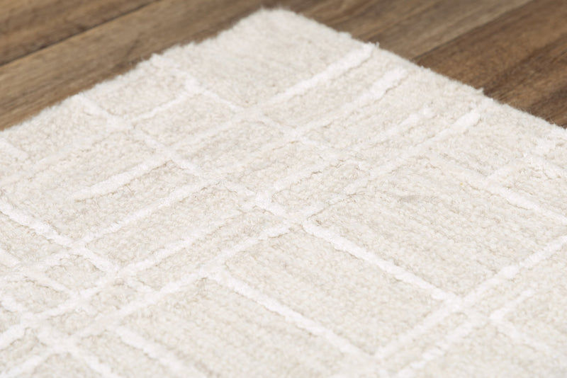 Jazz Collection - Modern Ivory & White 8' X 10'