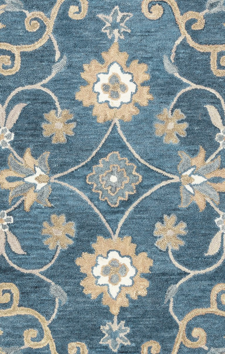 Leone Collection - Transitional Blue 9' X 12'