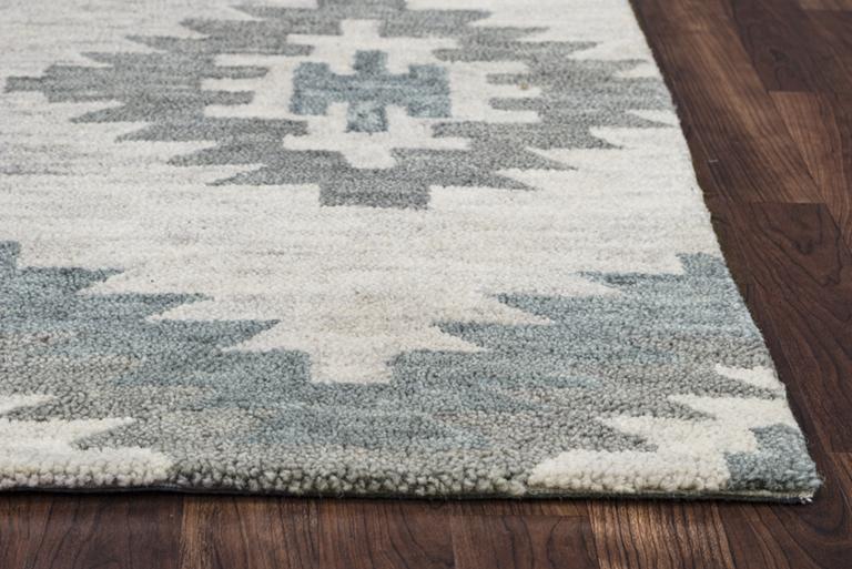 Leone Collection - Southwest Ivory & White 8' X 10'