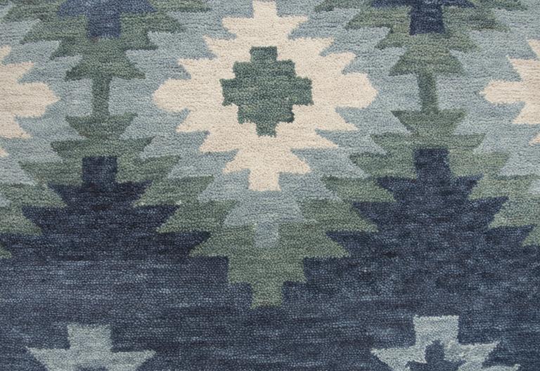 Leone Collection - Southwest Blue 2' Runner