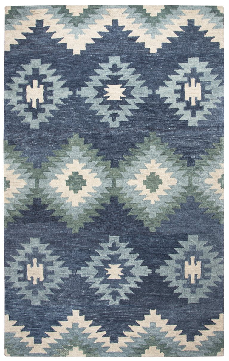 Leone Collection - Southwest Blue 8' X 10'