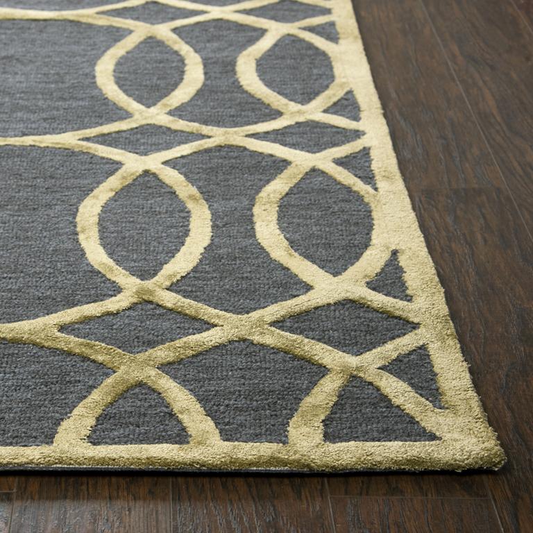 Monroe Collection - Geometric Gray 2' Runner