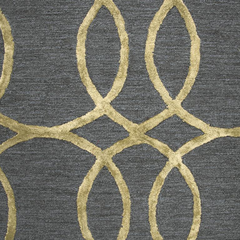 Monroe Collection - Geometric Gray 2' Runner