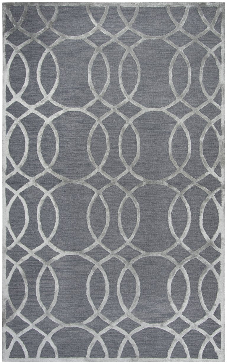 Monroe Collection - Geometric Gray 8' X 10'
