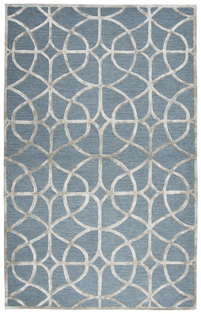 Monroe Collection - Geometric Blue 2' Runner