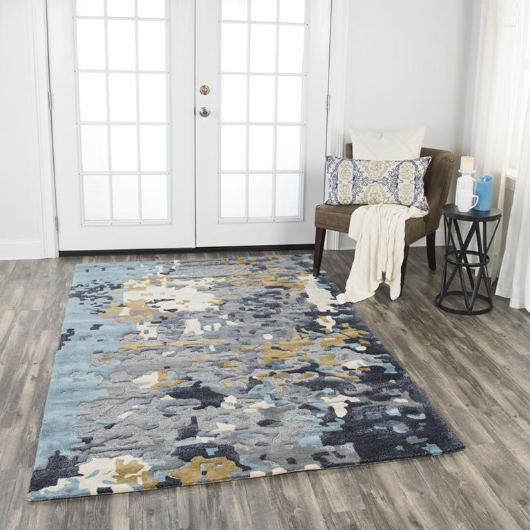 Mod Collection - Contemporary Gray 5' X 8'