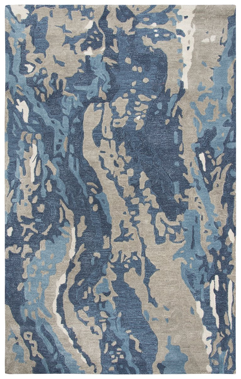 Mod Collection - Contemporary Blue 8' X 10'