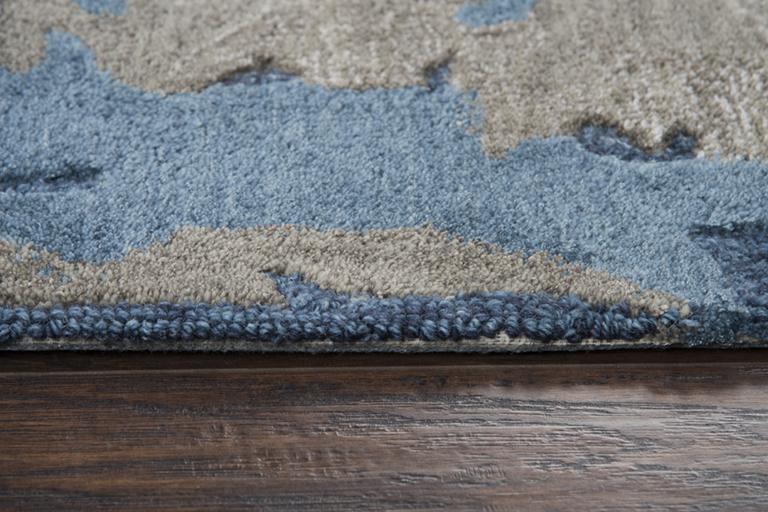 Mod Collection - Contemporary Blue 8' X 10'