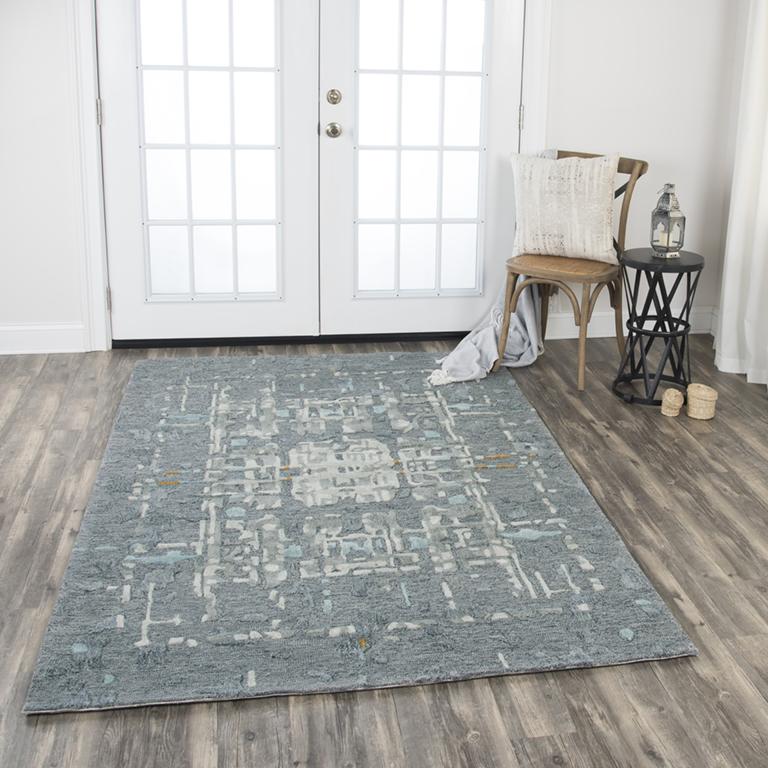 Mod Collection - Contemporary Gray 5' X 8'